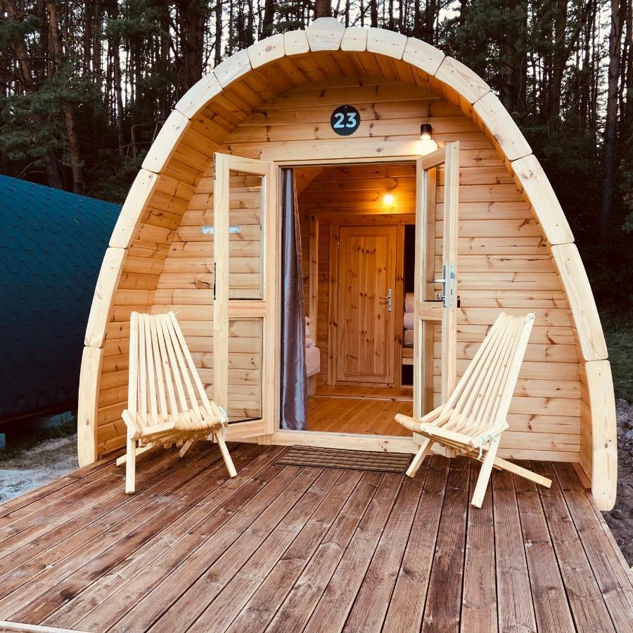 Luxury Camping Pod Zarasai Exterior foto