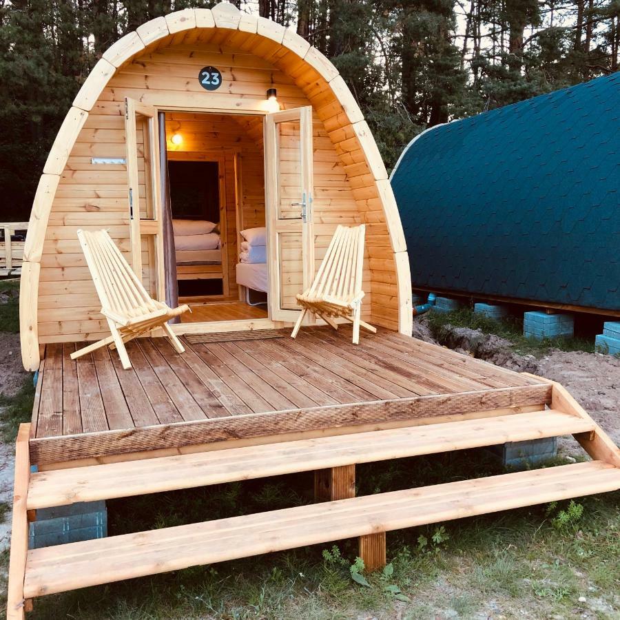 Luxury Camping Pod Zarasai Exterior foto